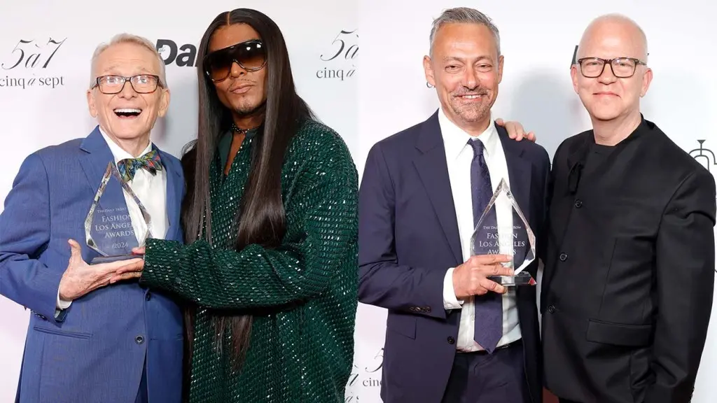 Bob Mackie, THR's Maer Roshan Win